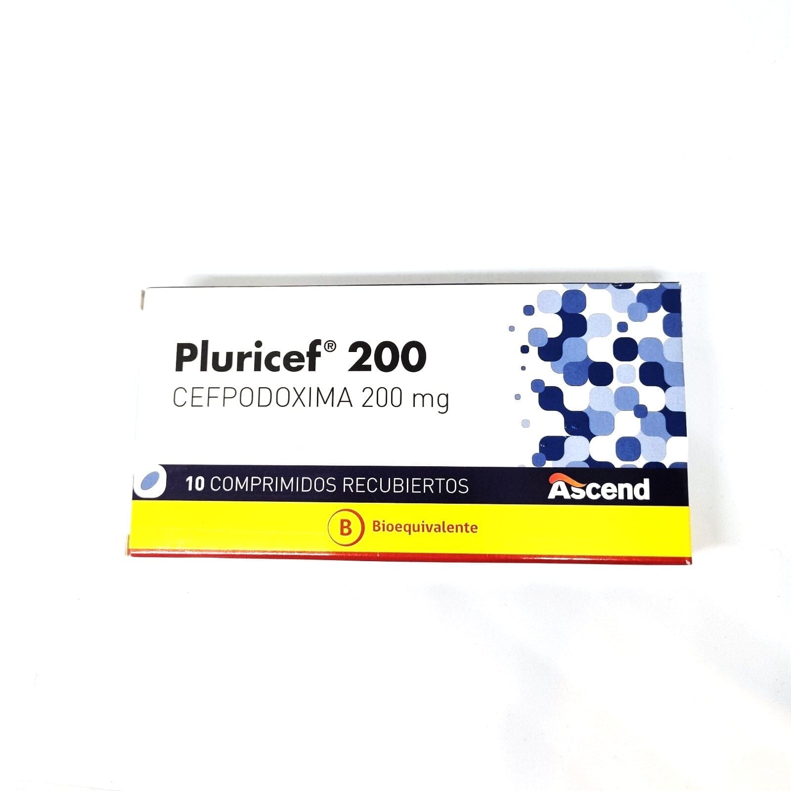 Pluricef 200 mg x 10 comprimidos Farmex-Fonasa-Persistente